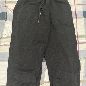 Kids  Dark Gray Jogger Pants - Comfortable Everyday Wear
